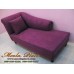 โซฟา Bed (Daybed) สไตล์วินเทจ ผ้ากำมะหยี่ ขากลึง (ตัวผ้ามีให้เลือกหลายเฉดสี)